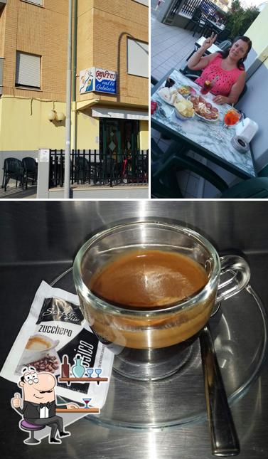 Dai un’occhiata alla foto che presenta la interni e bevanda di Genitus Caffè Gelateria di Vagnoni Anna