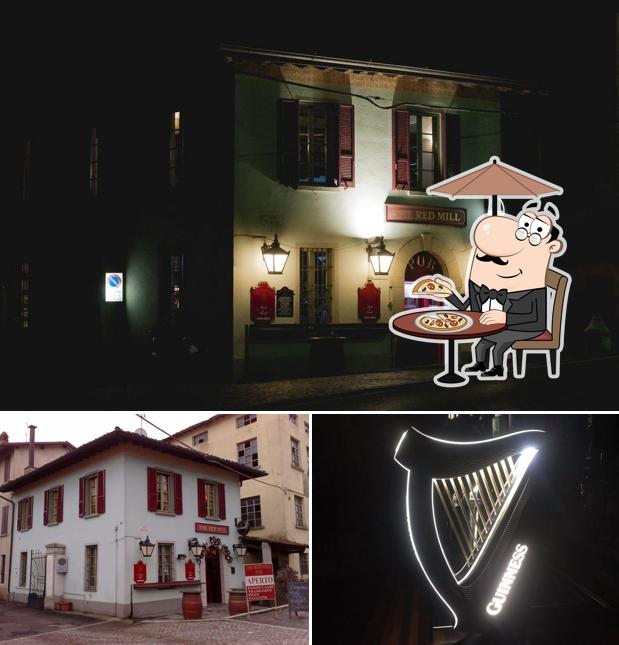 Gli esterni di The Red Mill Pub Poncarale