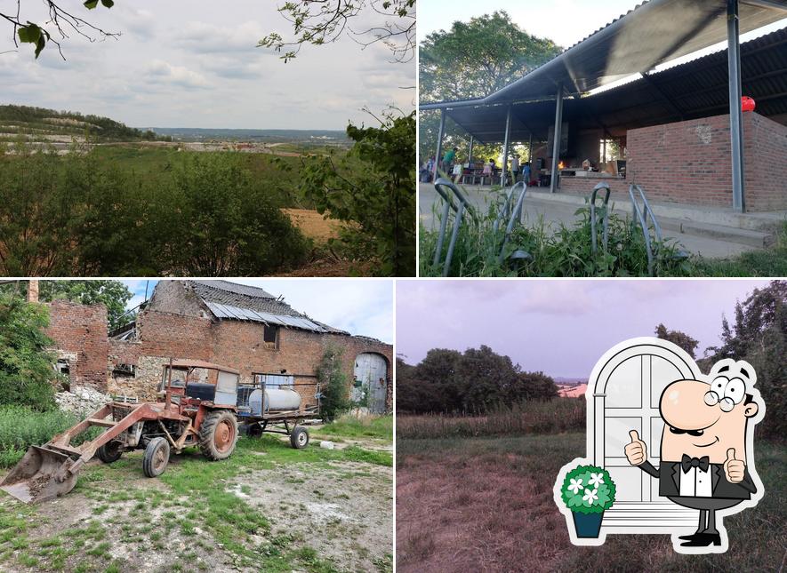 Jetez un coup d’œil à quoi ressemble Aire de barbecue Les Hauts De Froidmont à l'extérieur