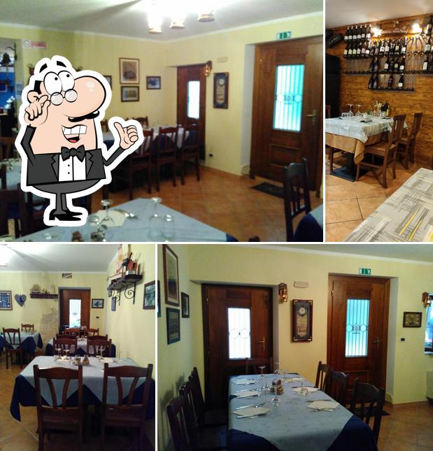 Gli interni di Ristorante alla Vecchia Marina Grado
