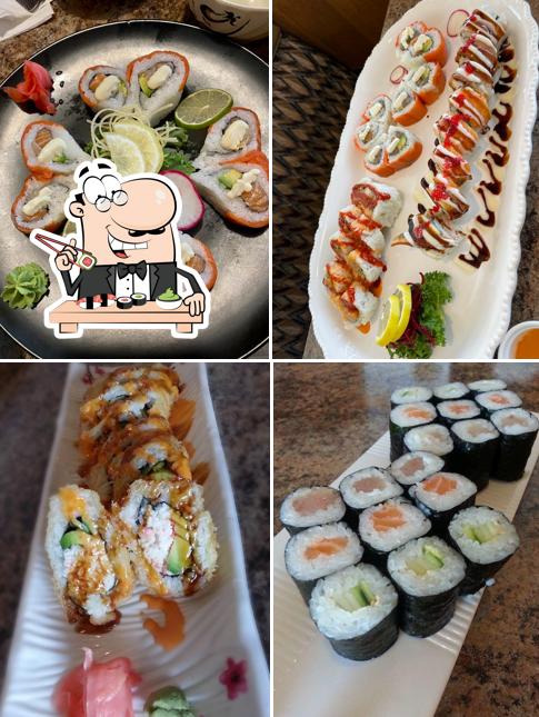 Get different sushi options