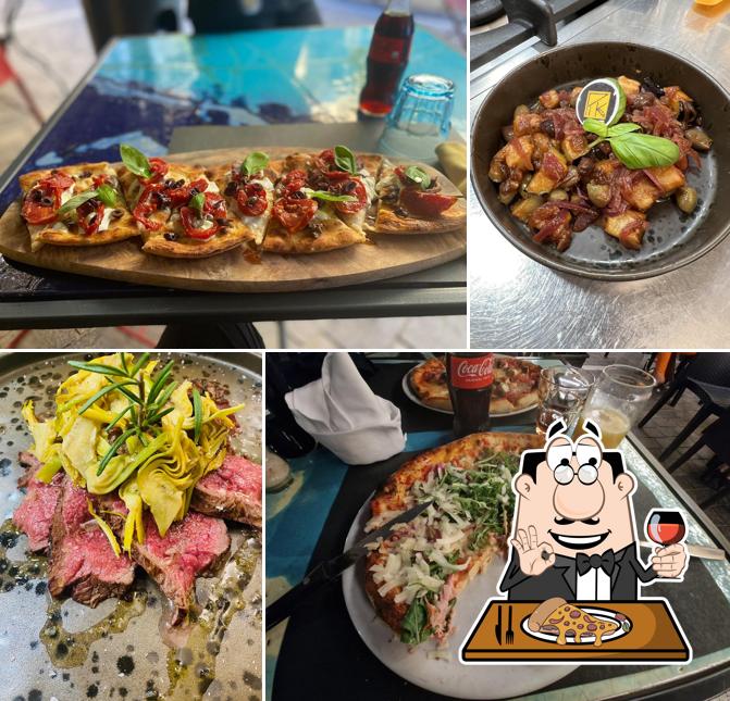 Ordina una pizza a Pikappa- PK osteria pizzeria e sushi di carne- EX BARCALA