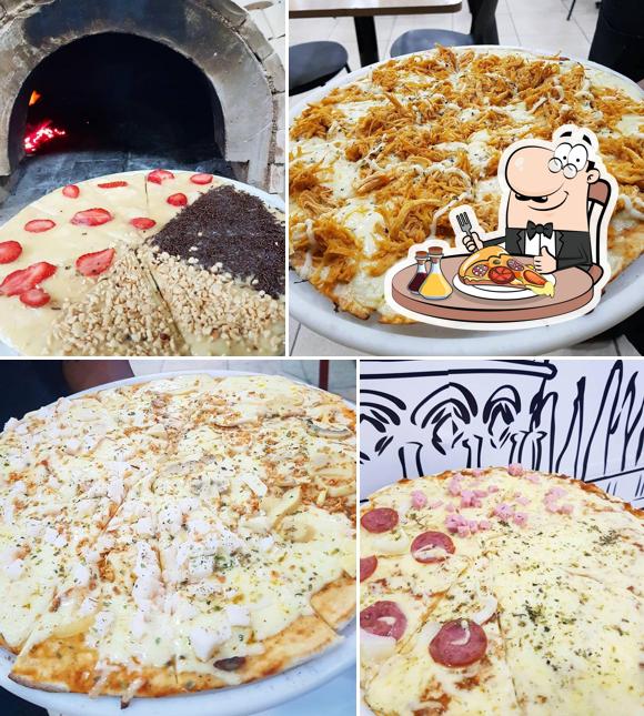 Consiga pizza no Pizzaria Rodízio Brasa & Lenha