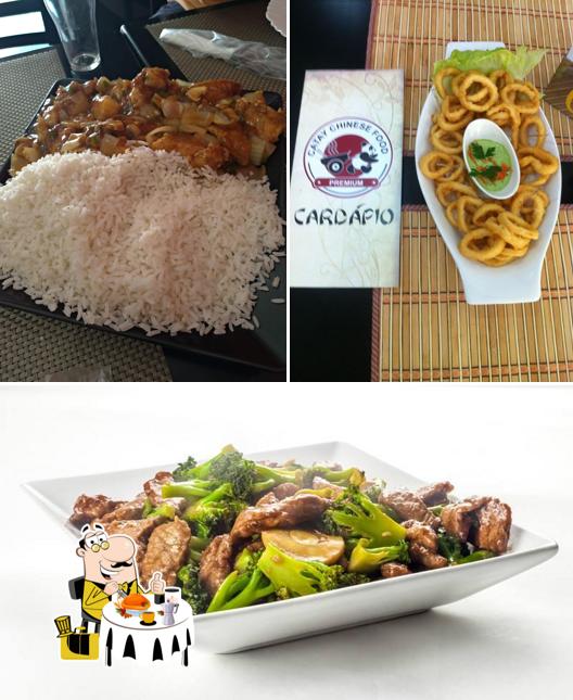 Comida em Catay Oriental Food