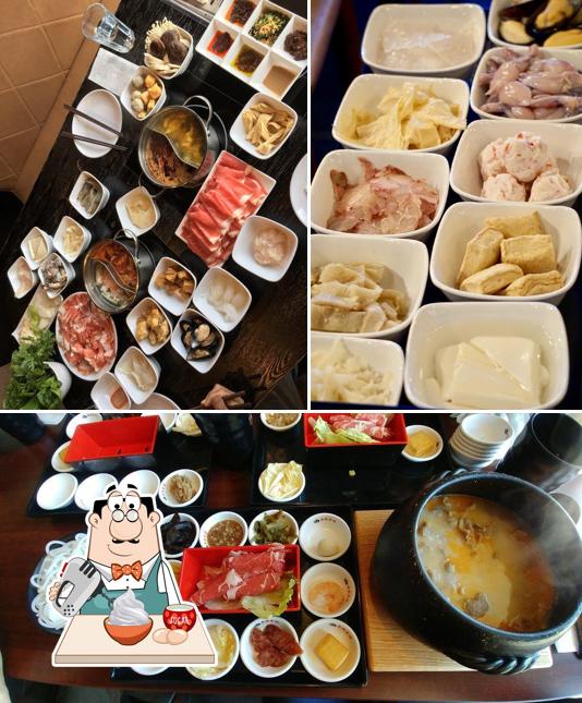 Fondue de Pékin offre une éventail de plats sucrés