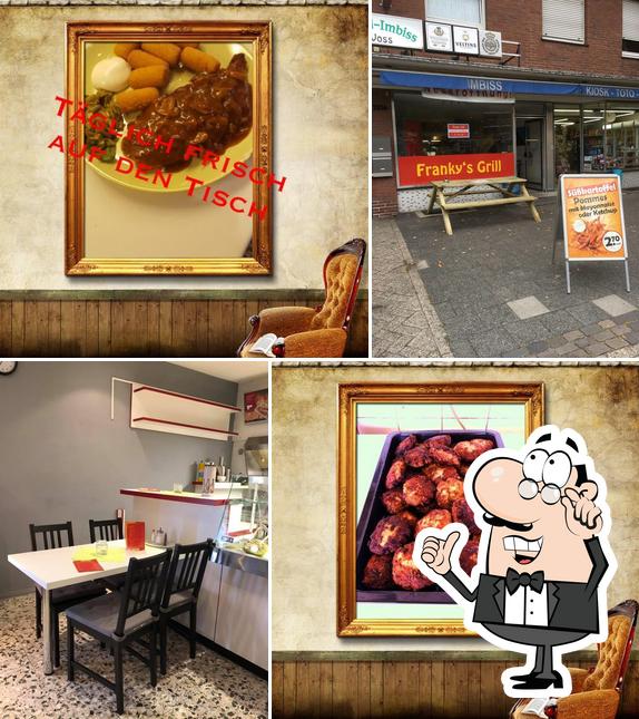 L'intérieur de Franky's Grill Imbiss