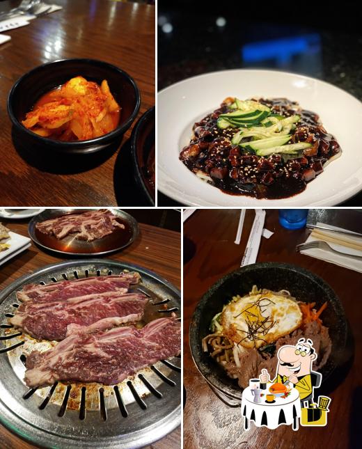 Comida en GangNam Korean BBQ