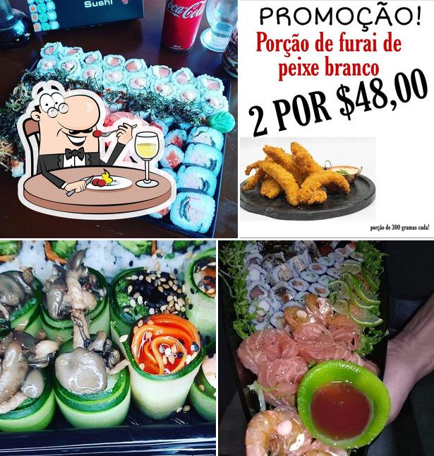 Comida em Lady Sushi