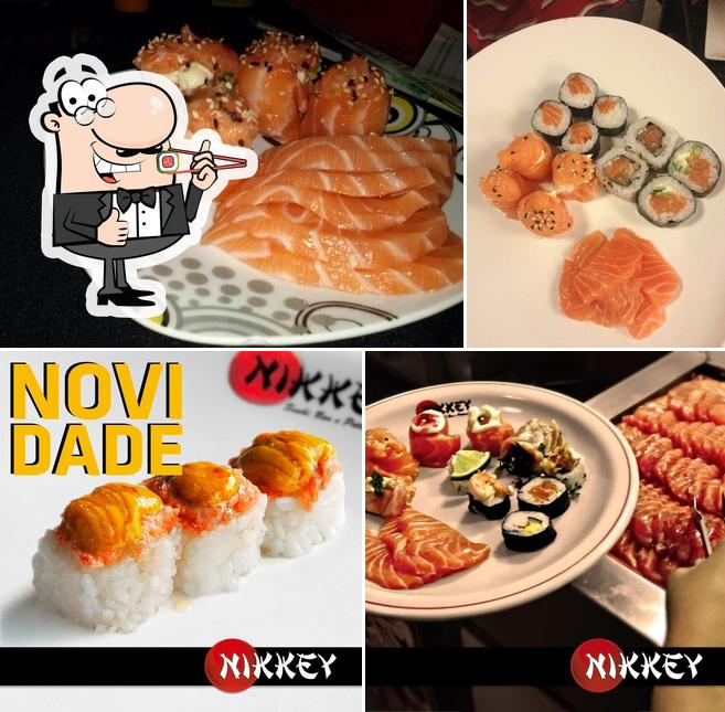 Escolha diversas opções de sushi