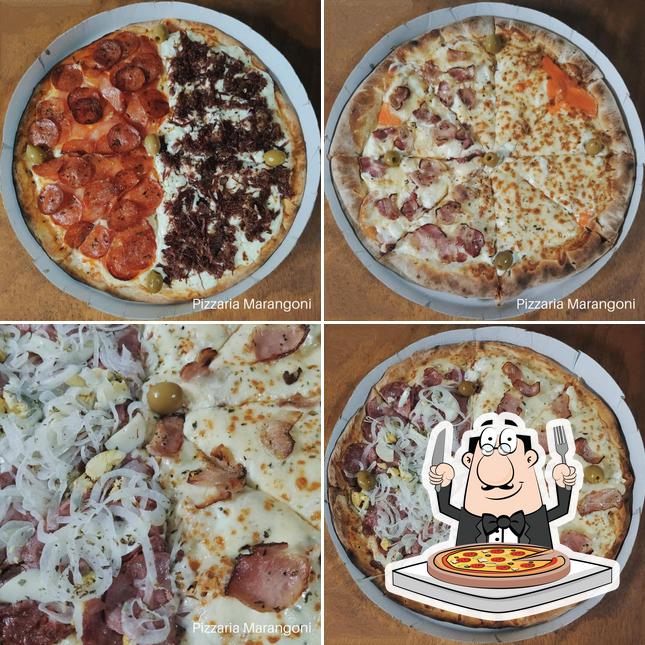 Consiga pizza no PIZZARIA MARANGONI