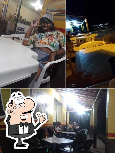 O interior do Pizzaria do Irmão