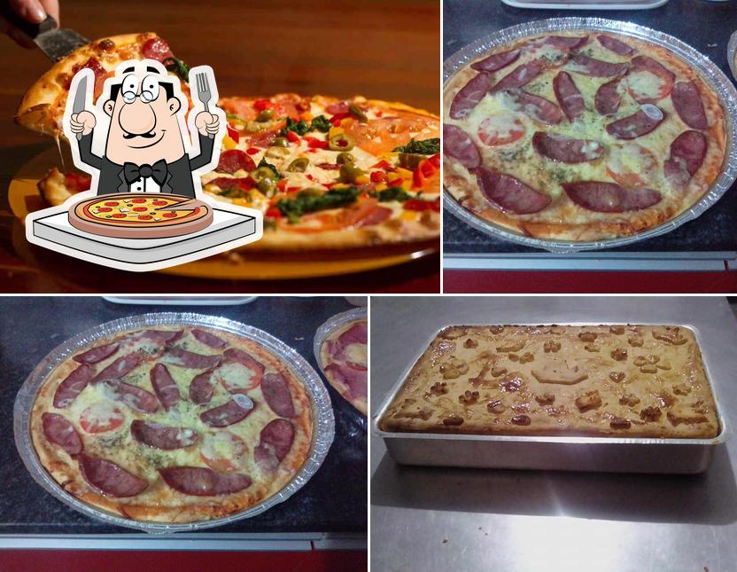 Experimente diferentes variedades de pizza