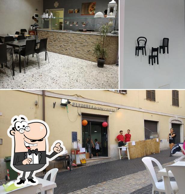 Gli interni di Pizzeria Spacciotto