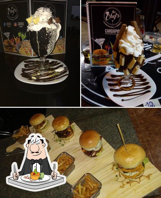 Comida em THE CHEF'S hamburgueria artesanal & Drinks