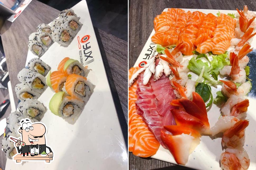 Ordina le varie opzioni di sushi