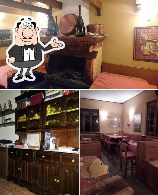 L'intérieur de il Caminetto WineBar Ristorante