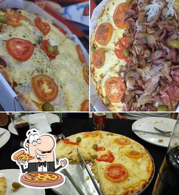 Consiga pizza no Restaurante e Pizzaria JGR Maracá