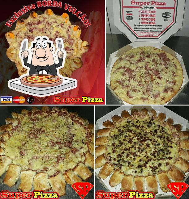 Peça pizza no Super Pizza Delivery