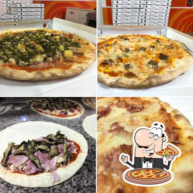 Scegli una pizza a Pizzeria Da Mina di Palmas Giacomo