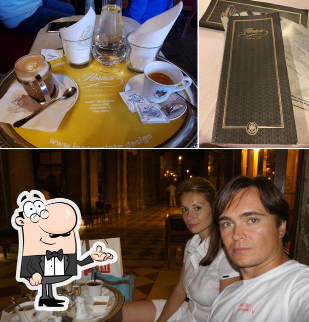 Gli interni di Caffè Florian