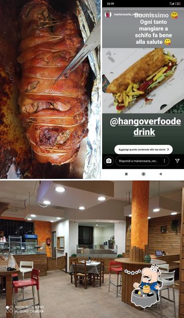 Guarda la immagine che presenta la cibo e interni di Hangover Food & Drink