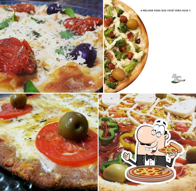 Consiga pizza no Pizzaria Dom Pizza