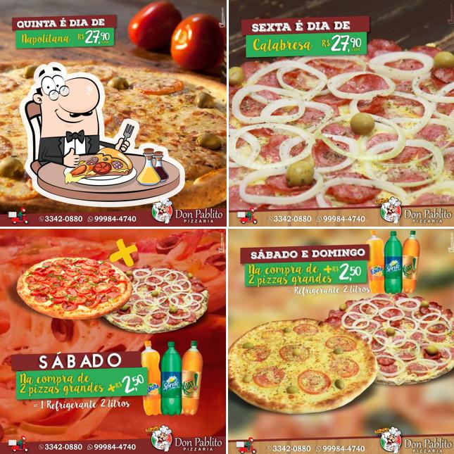 Consiga diversos variedades de pizza