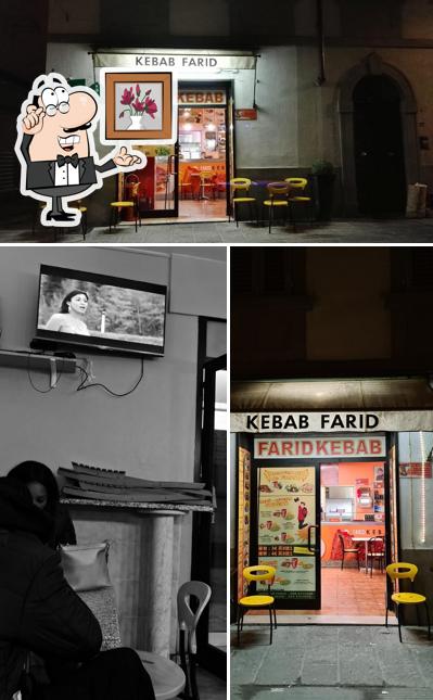 L'intérieur de Farid Kebab prato 59100