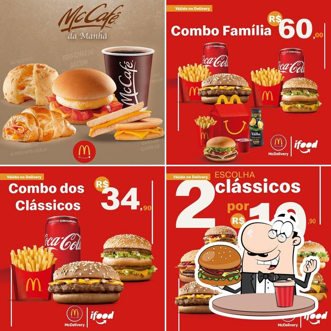 Consiga um hambúrguer no McDonald's - Enseada