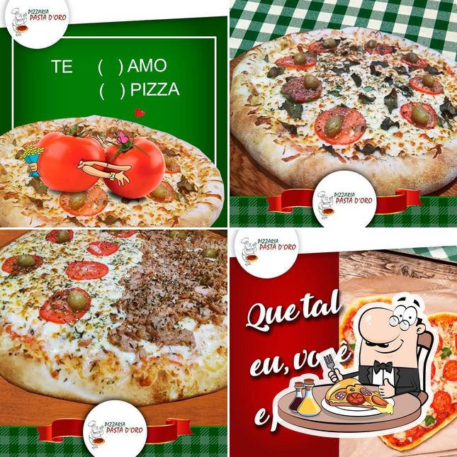 Peça pizza no Pizzaria Pasta D'oro