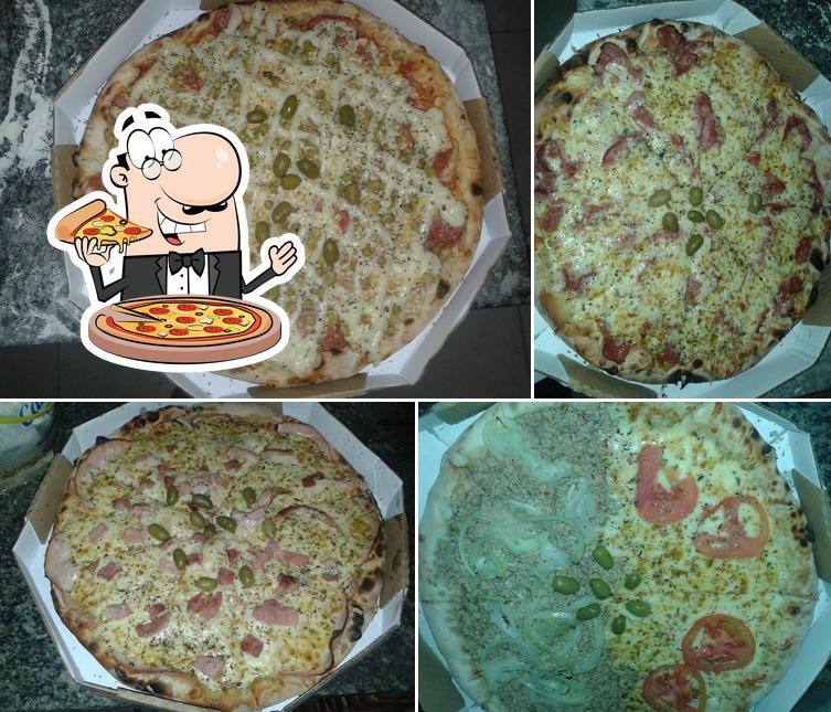 Escolha diversos variedades de pizza