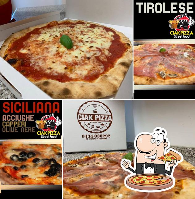 Scegli tra le molte varianti di pizza