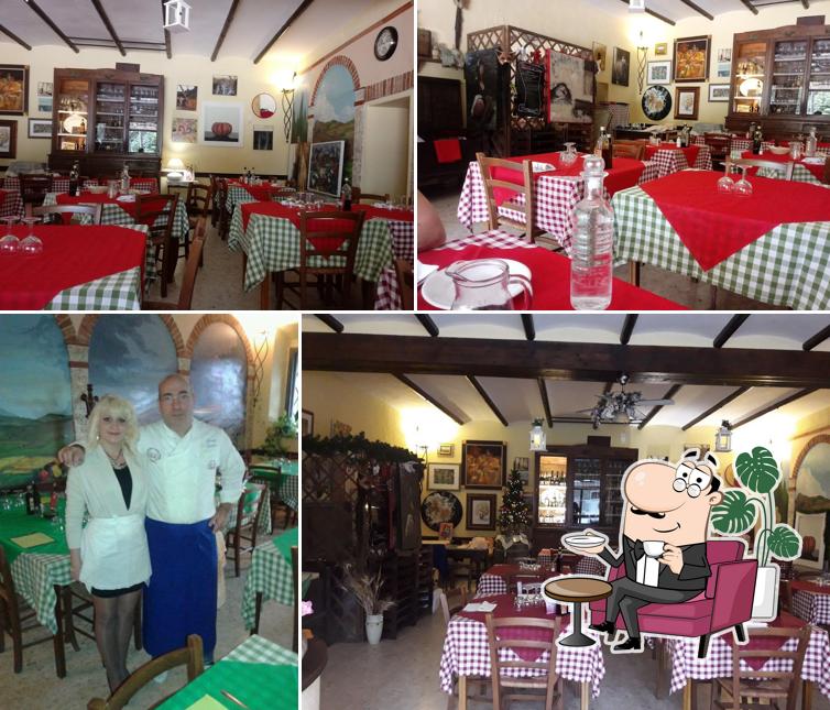 Gli interni di Trattoria "Il Gabellino"