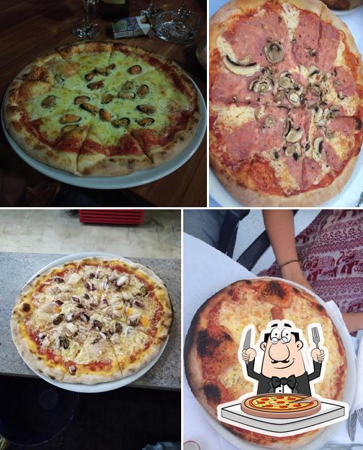 Elige una pizza en Pizzeria Mali Lovre