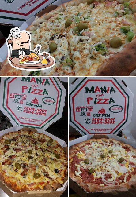 Consiga pizza no Mania da Pizza