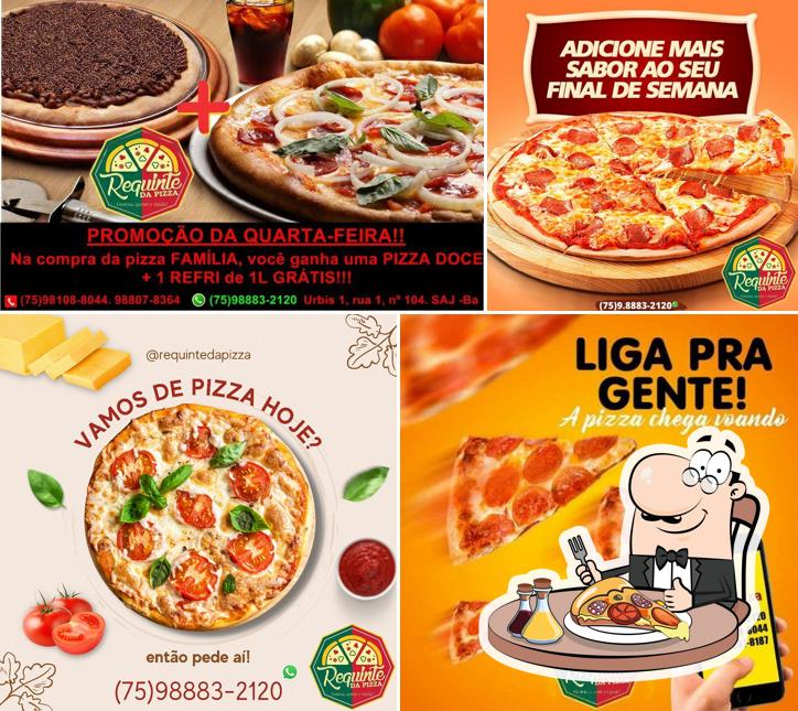 Experimente diferentes variedades de pizza