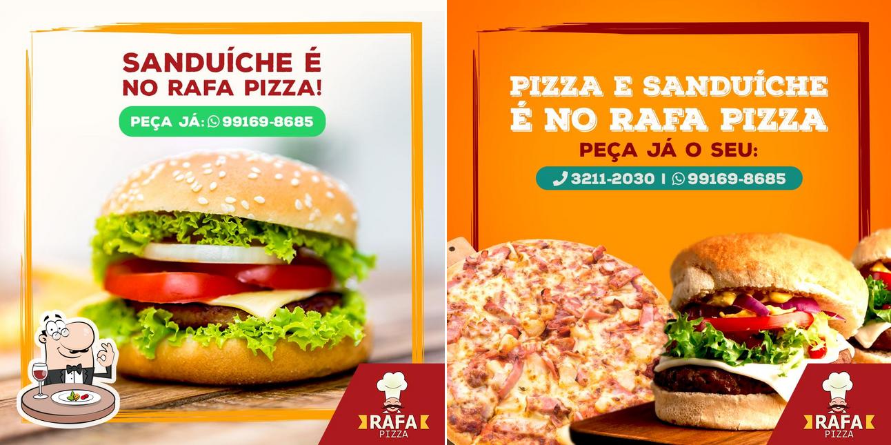 Comida em Rafa Pizza