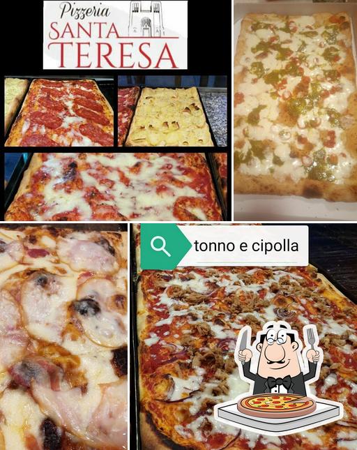 Scegli una pizza a Pizzeria Santa Teresa