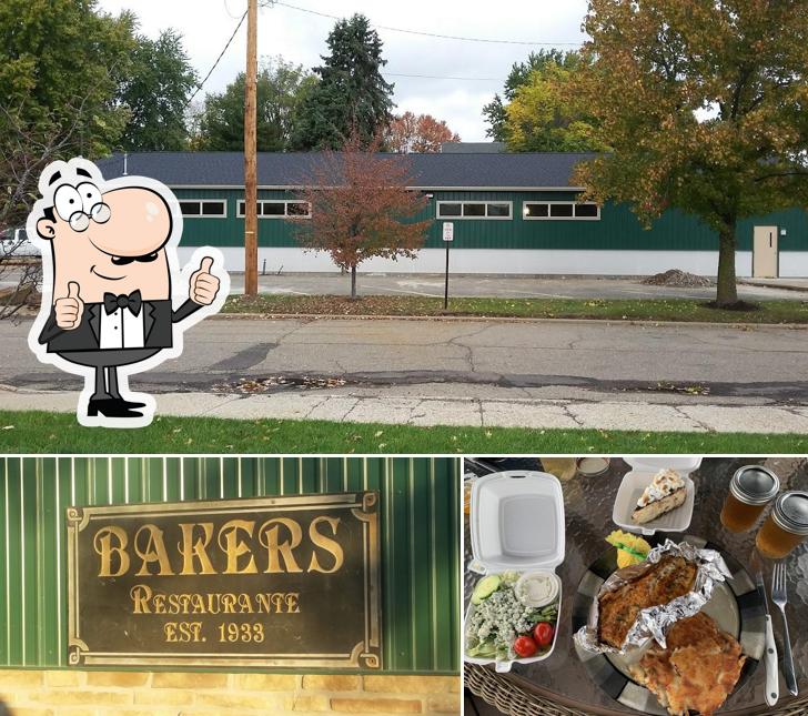 Look at this photo of Baker's Cafe