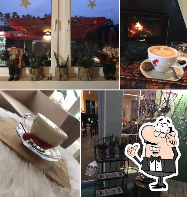 Dai un'occhiata agli interni di Green Caffe