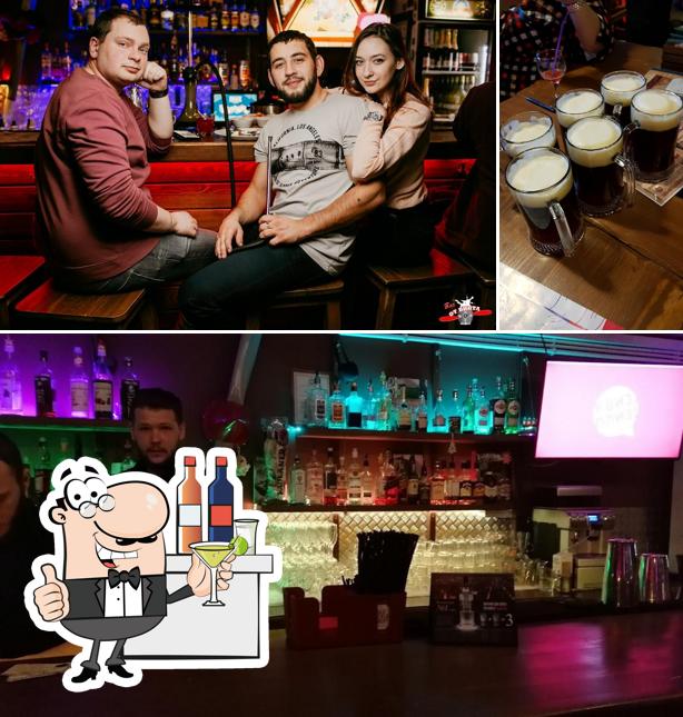 La photo de la comptoir de bar et bière concernant От Винта