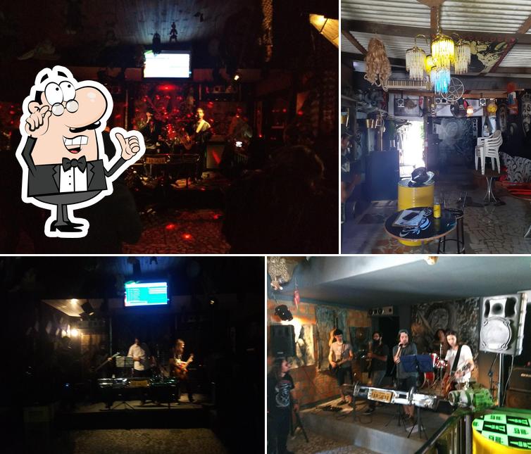 O interior do Ronkos Bar - Bar do Sininho