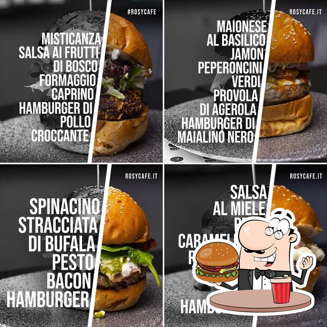 Prova un hamburger a Rosy cafe'