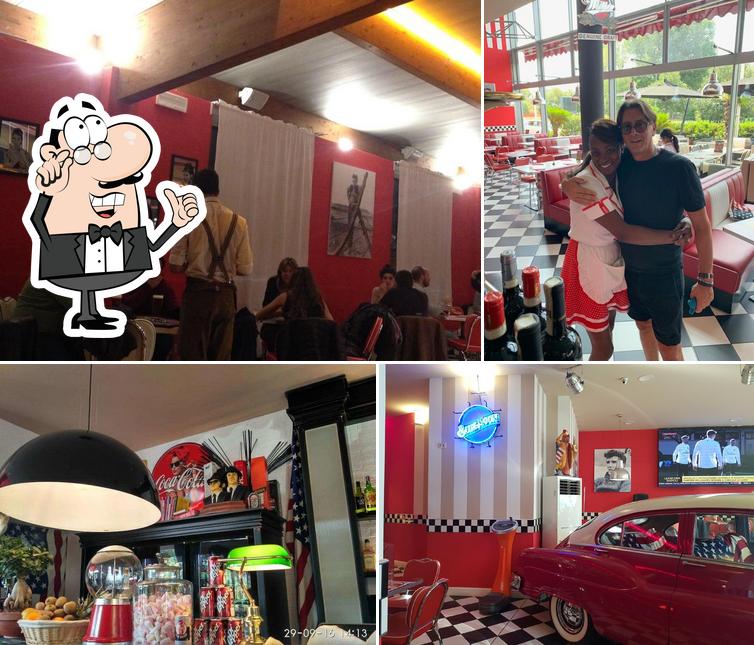 Die Inneneinrichtung von All American Diner