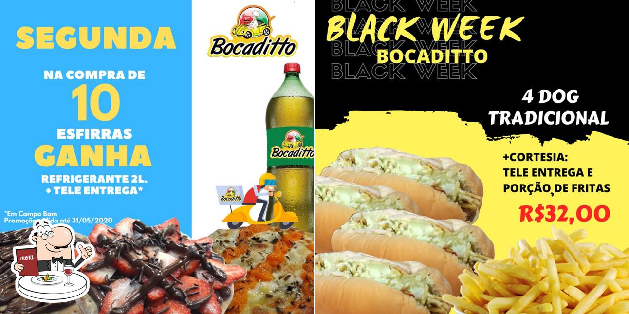 Блюда в "Bocaditto Pizzas"