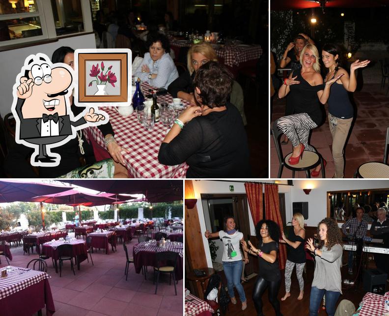 Gli interni di Ristorante Biologico La Bracieria di Tiburzi - Cucina tipica toscana di terra - Ristorante di pesce e vegetariano a Capalbio