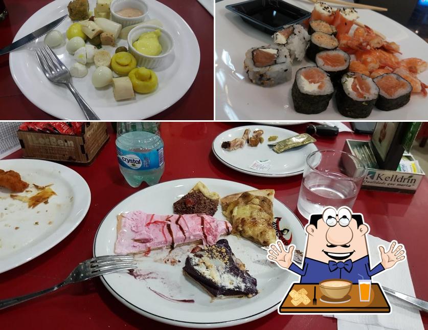 Platos en Candeeiro Churrascaria e Pizzaria