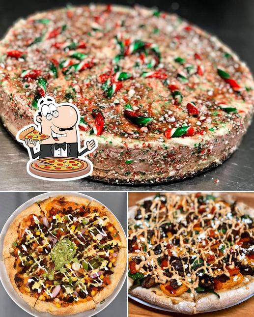 Essayez des pizzas à Candygrain