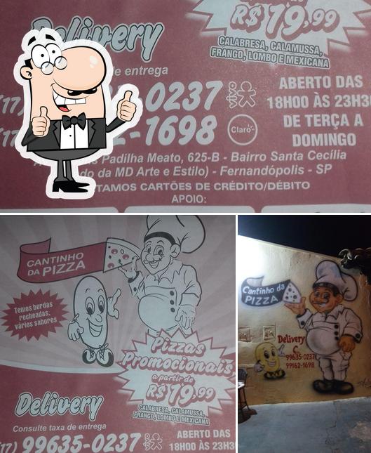 Look at the picture of Cantinho da Pizza