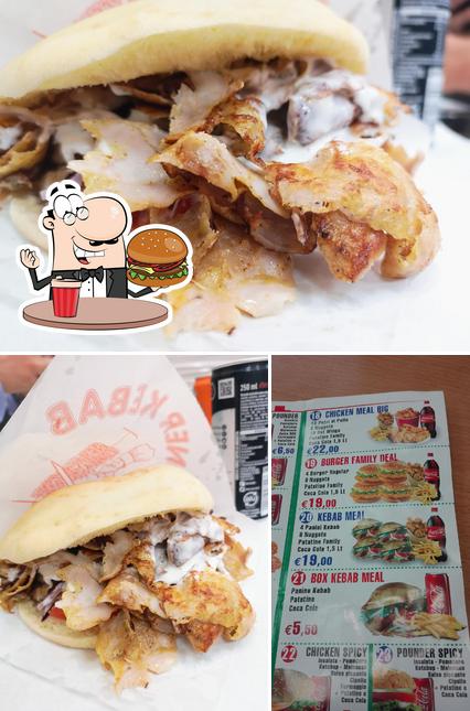 Prova un hamburger a Chicken Taste & Kebab